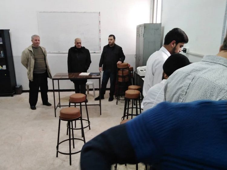 كلية الطب في جامعة حلب الحرة تفتتح مخبرين ضمن خطة التوسع