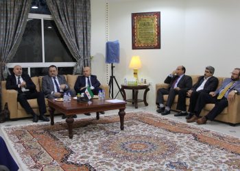 لقاء مع أعضاء مجلس الجالية السورية في الدوحة والتركيز على الأوضاع الخطيرة في إدلب