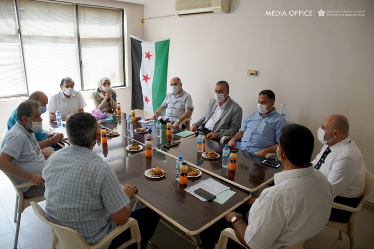 الأمين العام والوفد المرافق له يزورون الجالية السورية في غازي عنتاب