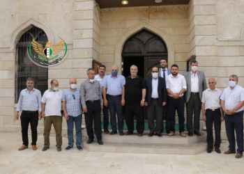 رئيس الحكومة السورية المؤقتة يجري زيارة ميدانية لمؤسسات الحكومة في المناطق المحررة