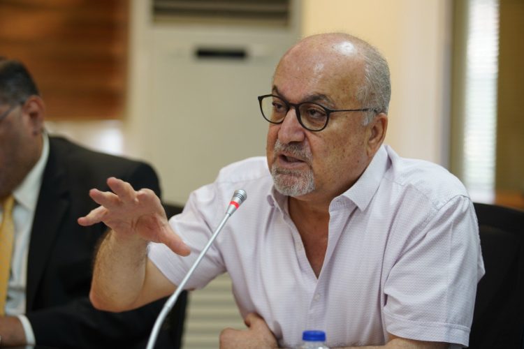 نائب رئيس الائتلاف الوطني عبد الأحد اسطيفو يقدم تقرير عمل دائرة العلاقات الخارجية