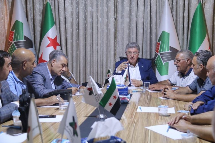 رئيس الائتلاف الوطني يلتقي مع رابطة المستقلين الكرد السوريين