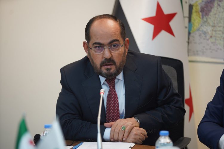 رئيس الحكومة السورية المؤقتة يقدم تقرير عمل الحكومة أمام الهيئة العامة للائتلاف الوطني