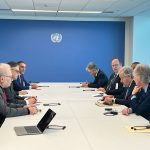 وفد هيئة التفاوض السورية يلتقي الأمين العام للأمم المتحدة في نيويورك