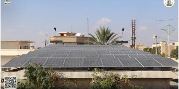 الحكومة السورية المؤقتة تنفذ منظومة طاقة شمسية في مدينة رأس العين