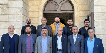 وفد الائتلاف الوطني يعقد اجتماعاً مع المجلس المحلي لمدينة أعزاز بريف حلب