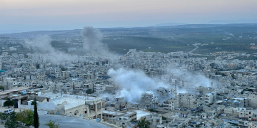 تقرير حقوقي: 78 حادثة اعتداء على مراكز حيوية مدنية خلال الشهر الماضي على يد قوات نظام الأسد وروسيا