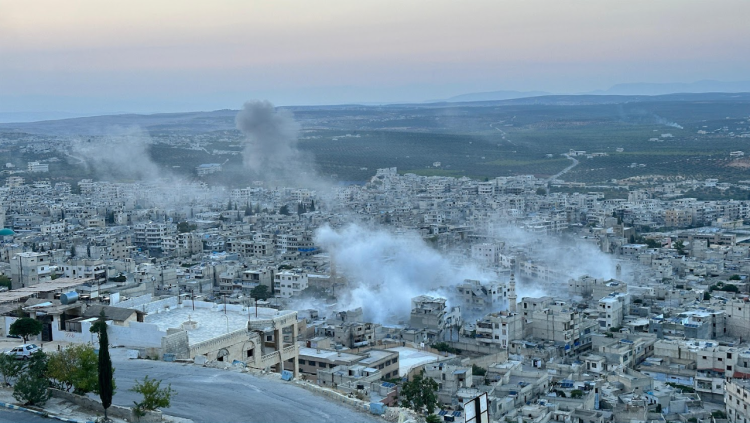 تقرير حقوقي: 78 حادثة اعتداء على مراكز حيوية مدنية خلال الشهر الماضي على يد قوات نظام الأسد وروسيا