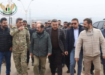 الحكومة السورية المؤقتة تفتتح مشروع الجسر الثالث في مدينة عفرين