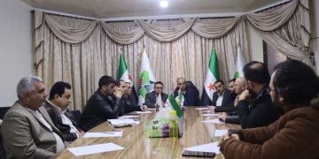 البحرة يجتمع مع ممثلي النقابات في اعزاز بريف حلب