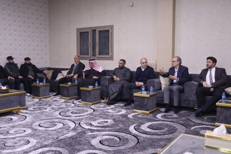 البحرة يلتقي وجهاء وأعيان مهجّري حمص في ريف حلب 
