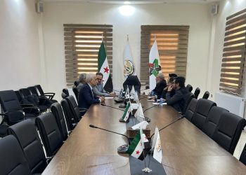 موعة عمل الأحزاب والتيارات تعقد اجتماعاً مع حركة النهضة والرفاه في مدينة الراعي بريف حلب