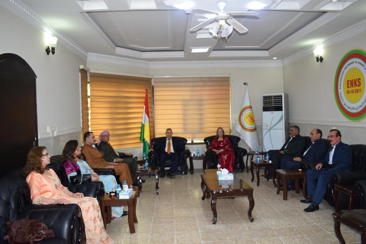 نائب رئيس الائتلاف الوطني يلتقي ممثلية المجلس الوطني الكردي في أربيل