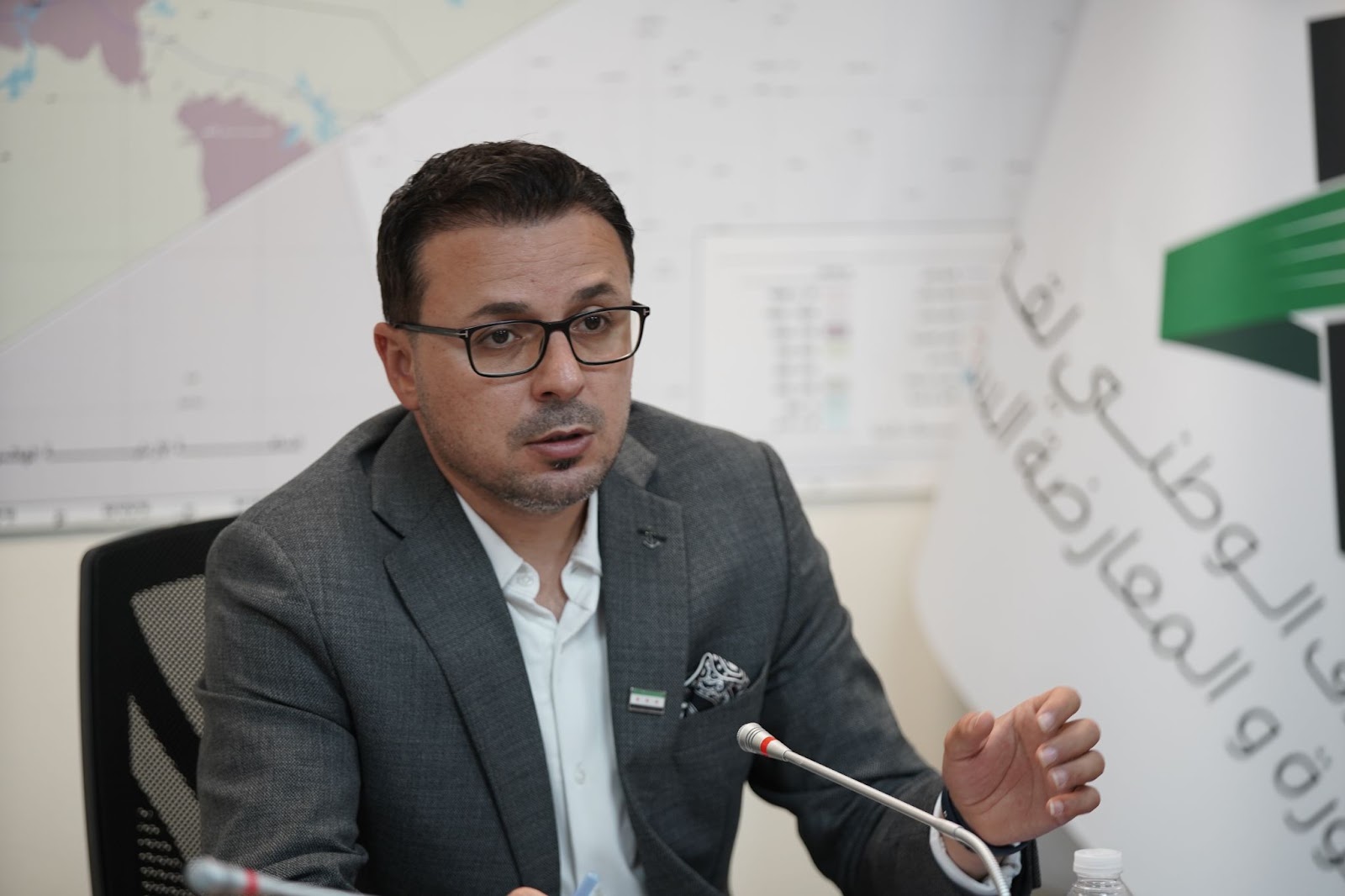 بركات يرحب بمواقف ألمانيا الرافضة للتطبيع مع نظام الأسد