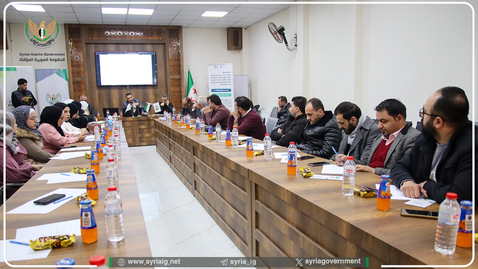 الحكومة السورية المؤقتة تنظم ورشة عمل حول الحوكمة والإدارة المحلية